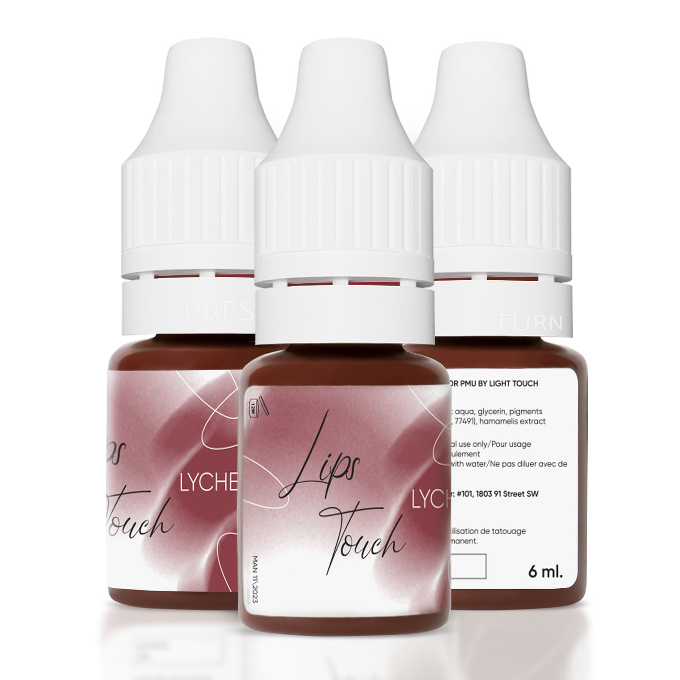 Lips Touch PMU Pigments, 6 ml