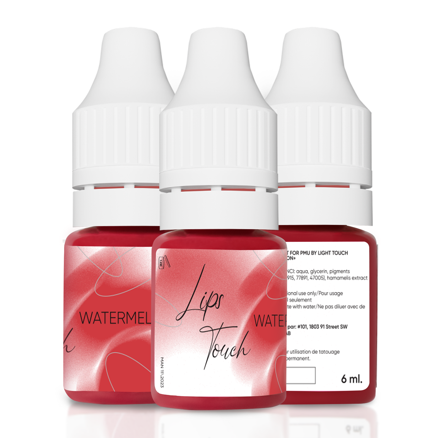 Lips Touch PMU Pigments, 6 ml