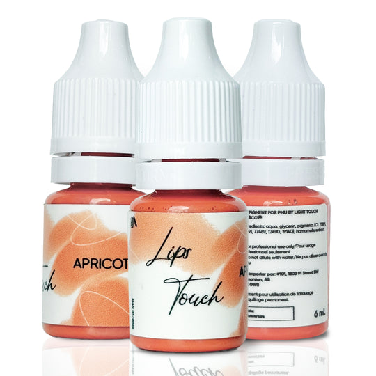 Light Touch Lips Touch PMU Pigments, 6 ml - Long-lasting, vibrant lip  colors  Light Touch Studio