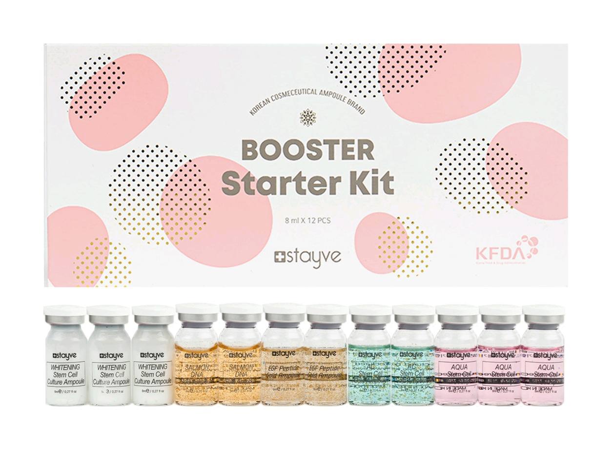 BB Glow/Microneedling: Stayve Booster Ampoule Starter Kit Serum - Light Touch Permanent Makeup Studio & Trainings