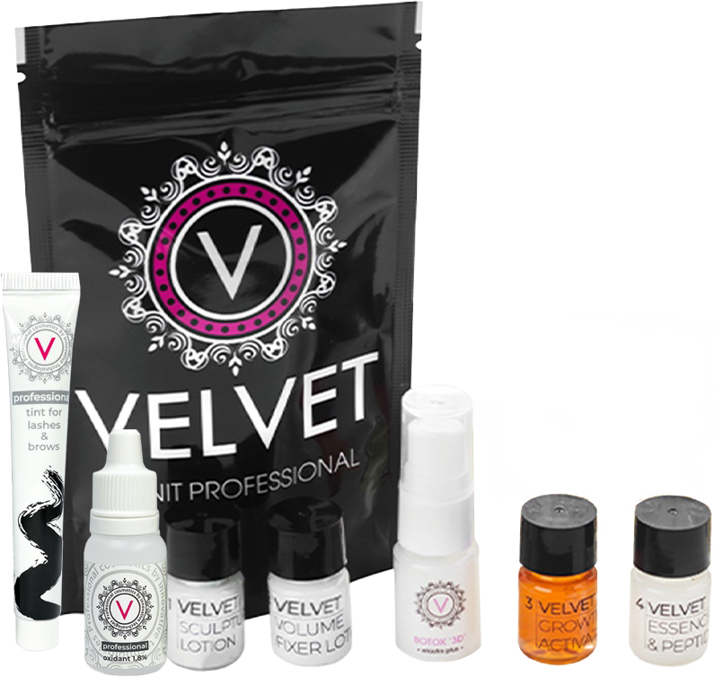 Velvet Mini Kit for Eyelash Lift & Tint