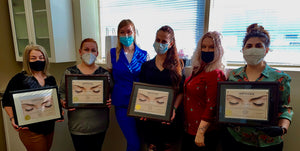 Permanent Makeup Course In person (Powdered Eyebrows, Eyeliner and Lips Blush)